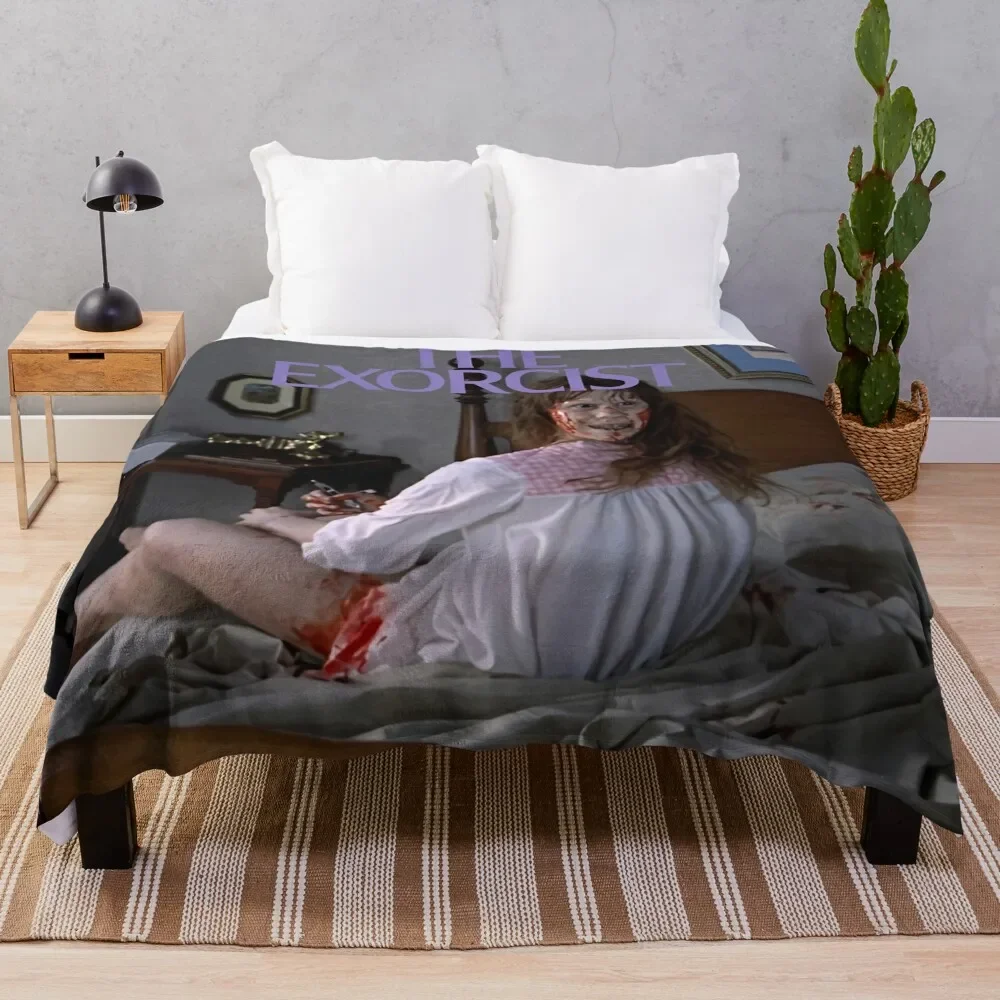 scary movie Throw Blanket Tourist Decorative Throw Winter beds Blankets