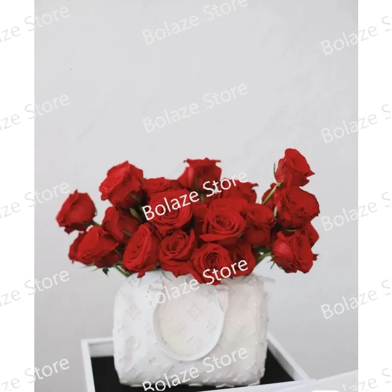 Bag Shape Resin Ceramic Vase