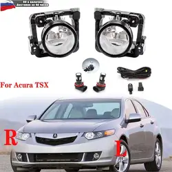 Foglight Assembly For Honda Accord Euro CU1 CU2 for Acura TSX 2009-2012 for Spirior Foglights Headlight Cover Grill Frame Parts