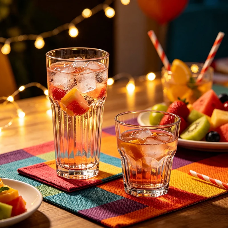 Glass Beer Glass Draft Beer Glass Craft Beer Cup Thickened Multi Capacity Beverage Cold Drink Juice Cup Suitable For Christmas