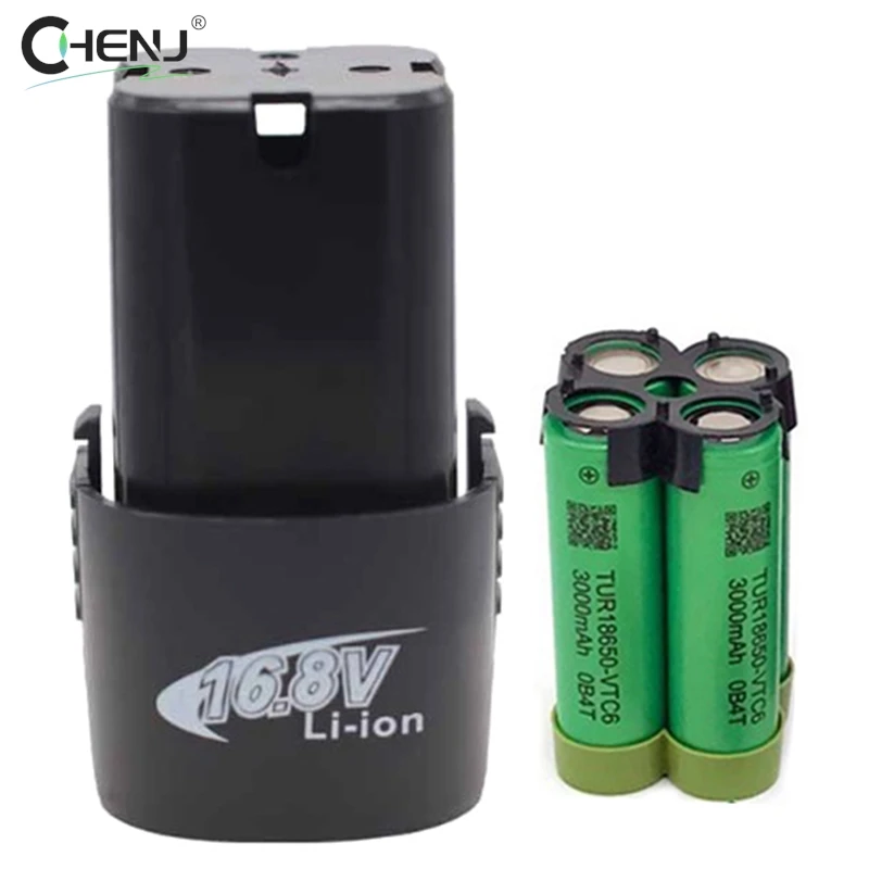 1Pc 16.8V Lithium Battery 18650 Li-Ion Battery Power Tools Accessories For Cordless Screwdriver Electric Drill Batter