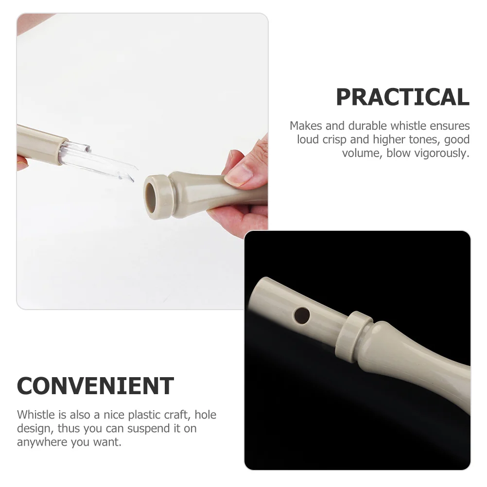 Small Plastic Survival Whistle Emergency Camping Outdoor Safety Loud Whistle Keychain Referee Teacher Trainer Teacher Plastic