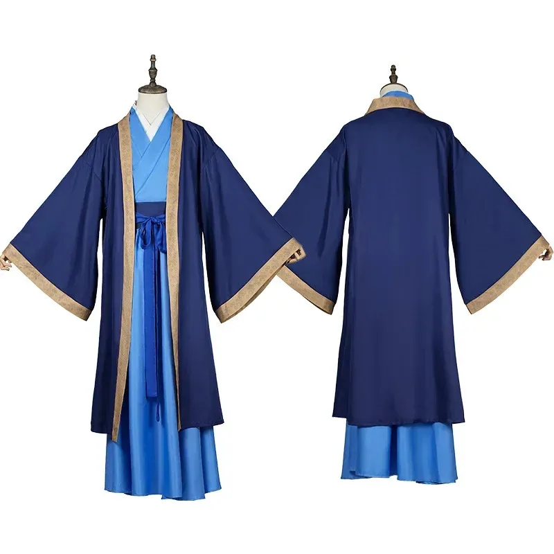 

25COSJinshi Косплей Костюм Аниме Apothecary Diarie Мужское кимоно Халат Костюм с головными уборами Kusuriya No Hitorigoto Одежда для комиксов