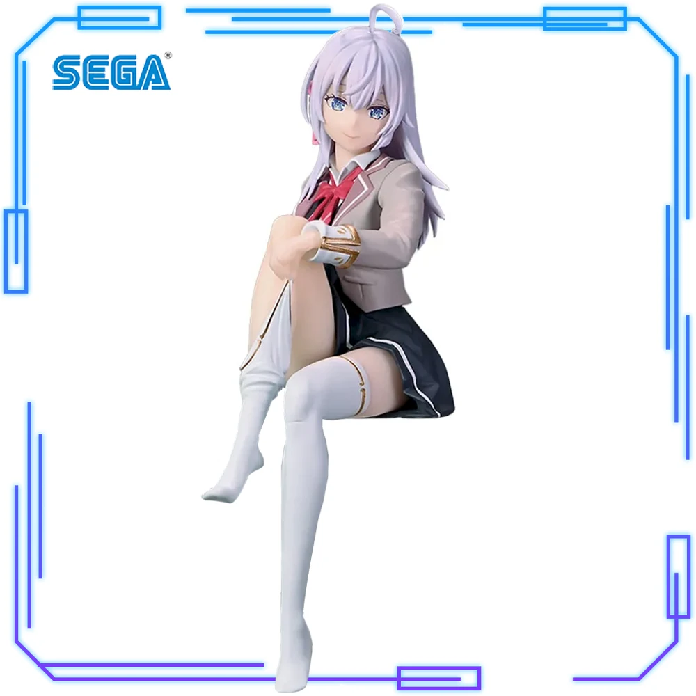 

In Stock SEGA Genuine Tokidoki Bosotto Russia-go De Dereru Tonari No Alyasan Alisa Mikhailovna Kujou 14cm Model Premium Figure