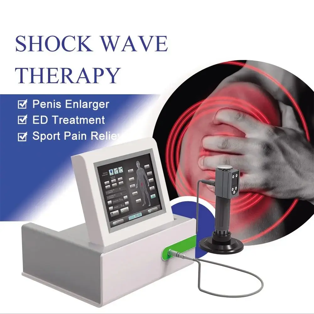 

Extracorporal Shock Wave Physiotherapy Device Pain Relief Muscle Relax ED Treatment Massager Cellulite Removal Shockwave Machine