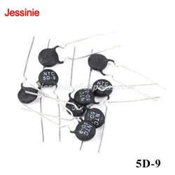 20pcs NTC Thermistor Resistor NTC 5D-9 5D9 Thermal Resistor