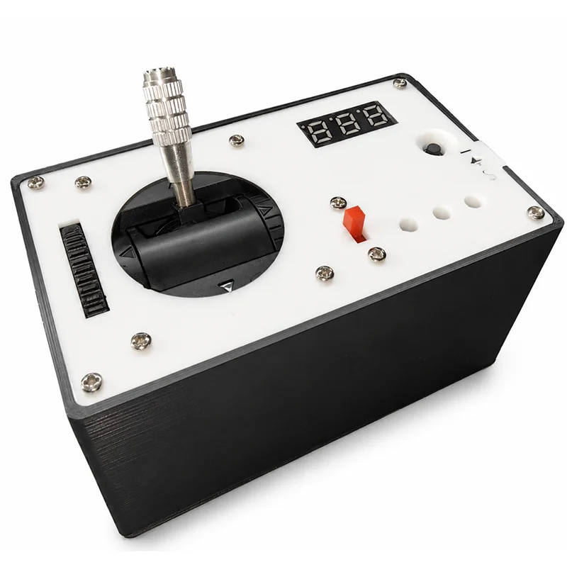 1PC For ESC Calibration Brushless Motor Driver Joystick-Style Servo Tester Built-in Digital Voltage Display w 3D-Printed Housing