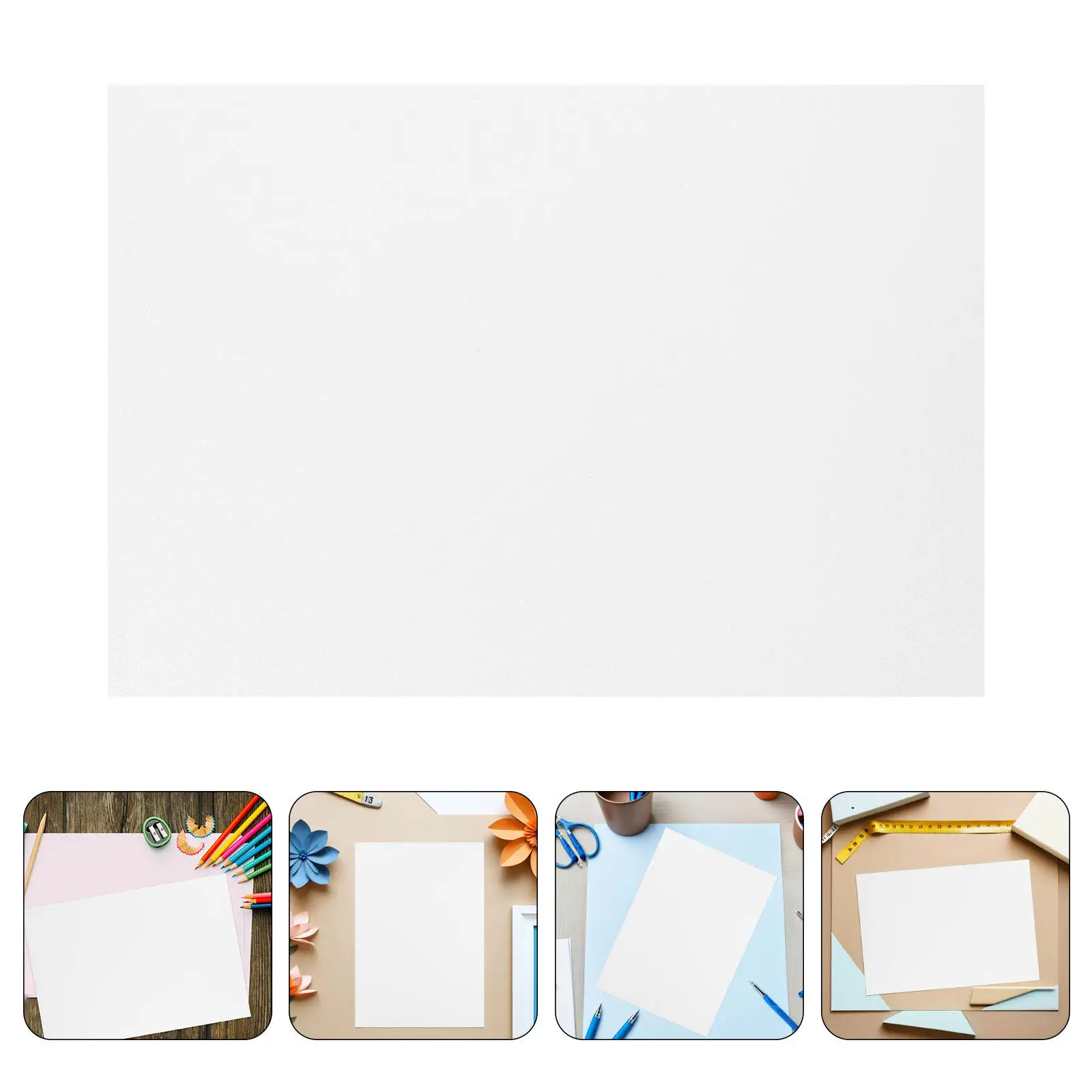 

20Pcs A4 Foam Paper Sheets for Kids Monoprinting Plate Soft Printmaking Tool Reusable Art Crafts Material School Classroom