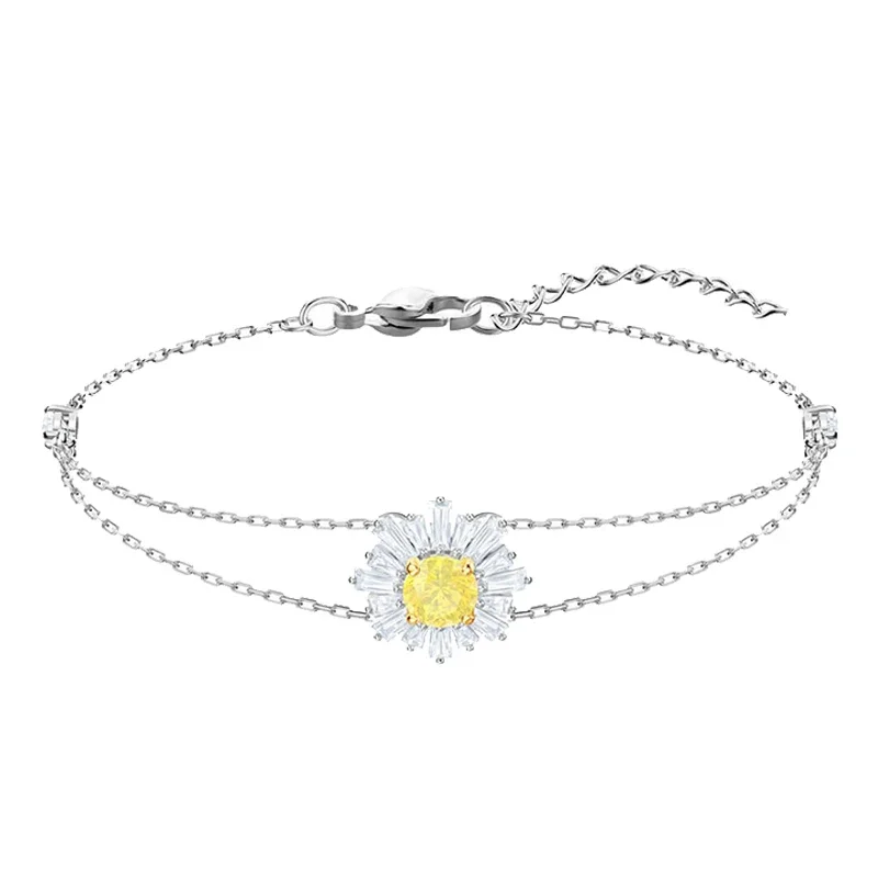 Luxury Fine Wedding Jewelry Set for Women, Charms & Flowers