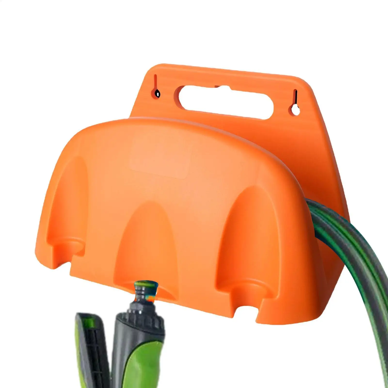 garden Hose Holder Wall Heavy Duty Hose Storage Reel Metal Hose Hanger Hose Hooks Metal Water Hose Holder water pipe rack