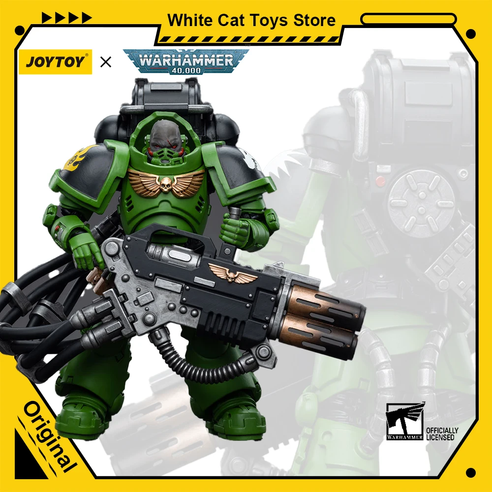 

[In-Stock] New JOYTOY 1/18 Warhammer 40K Salamanders Eradicators Action Huo Anime Figurine Joint Movable Model Collector Toy