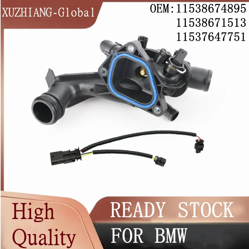 

Brand New Coolant Thermostat Housing Kit 11538674895 11538671513 11537647751 12518611289 for Mini Cooper R56 R57 R58 R59 R60 R61