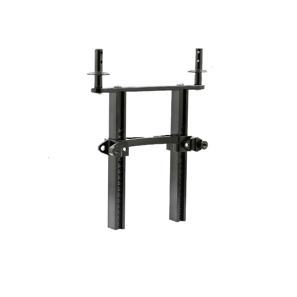 Chanmoo-soportes de cuerpo delantero y trasero de Metal, poste de columna de carcasa para coche trepador de control remoto 1:10 Traxxas TRX4 TRX-4 Defender, piezas de mejora