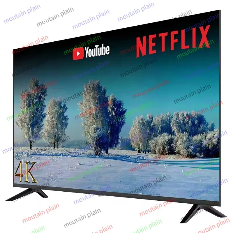 LED Television 4k Smart Tv Original QLED 120HZ Android 11 Google Smart Wifi Led TV DVB T2S2 Home 60 Inch 70 Inch 80inch 90inch