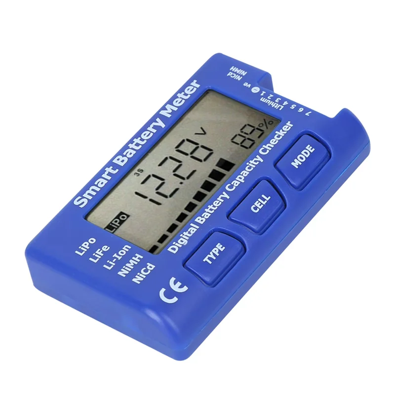 N10R-Servo Discharger Balance/ESC/PPM 5 In 1 Smart Battery Meter ESC / PPM Tester RC Battery Meter