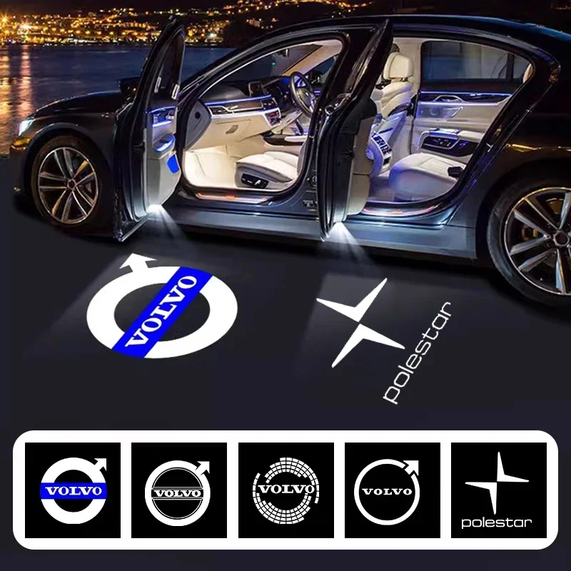 2PCS Car Led Welcom… - image