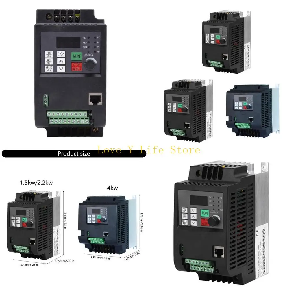 

L74C Single Phase to Single Phase Frequency Speed Controller 1.5KW/2.2KW/4kw