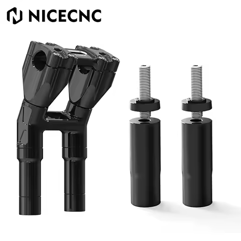 Kickback Handlebar Riser 12"/8"/ 7"/6"/5" For Harley Softail Fat Boy Heritage Classic Deluxe Dyna Low Rider Sportster 883 1200