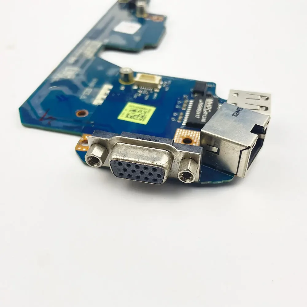 LAN USB Jack Board للكمبيوتر المحمول Dell Latitude E5430 ، شحن USB ، بطاقة شبكة VGA ، قارئ RJ45 ، QXW00 ،