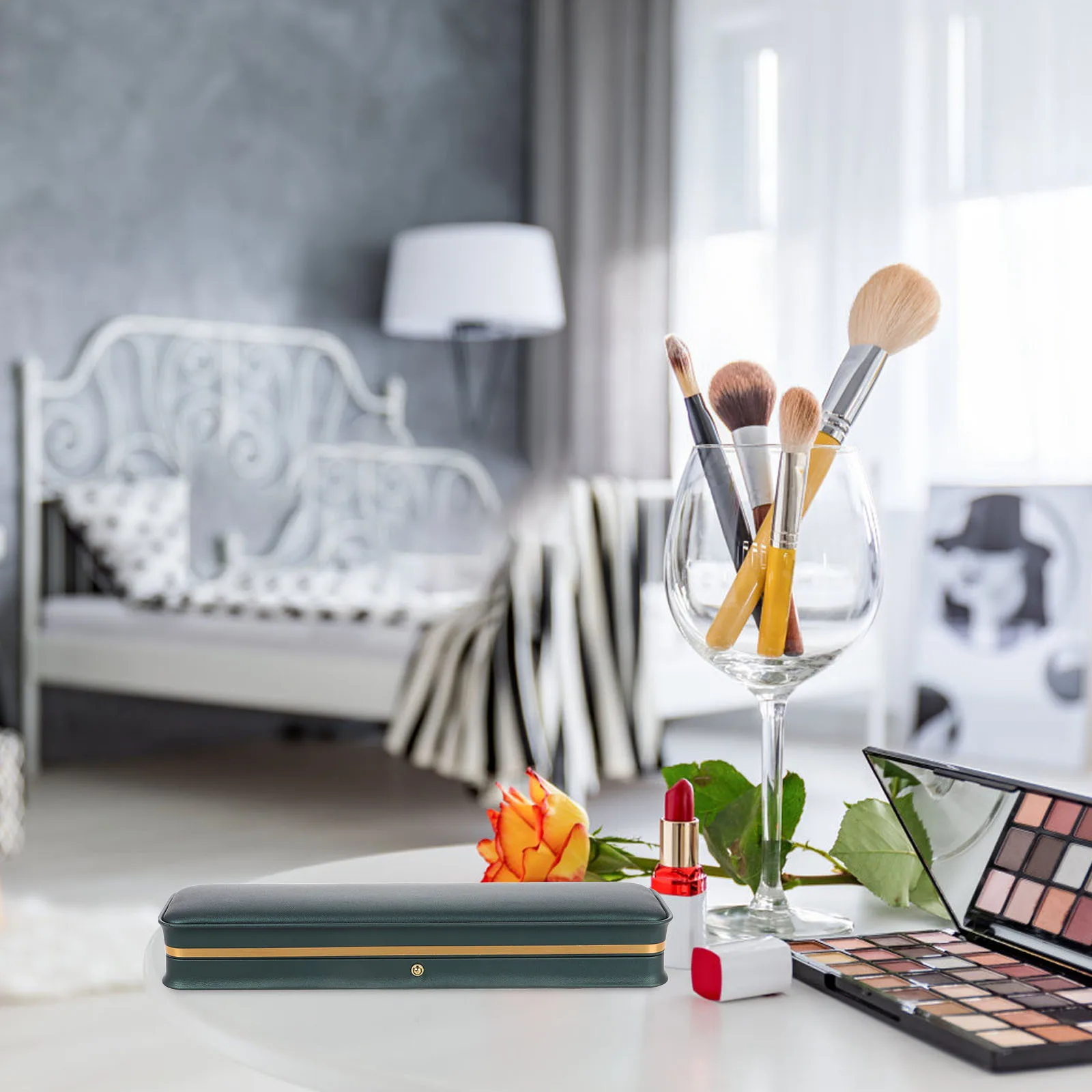 

Sophisticated Jewelry Organizer Box Necklace Bracelet Pendant Storage Display Case Soft Lined Protection Gift Idea