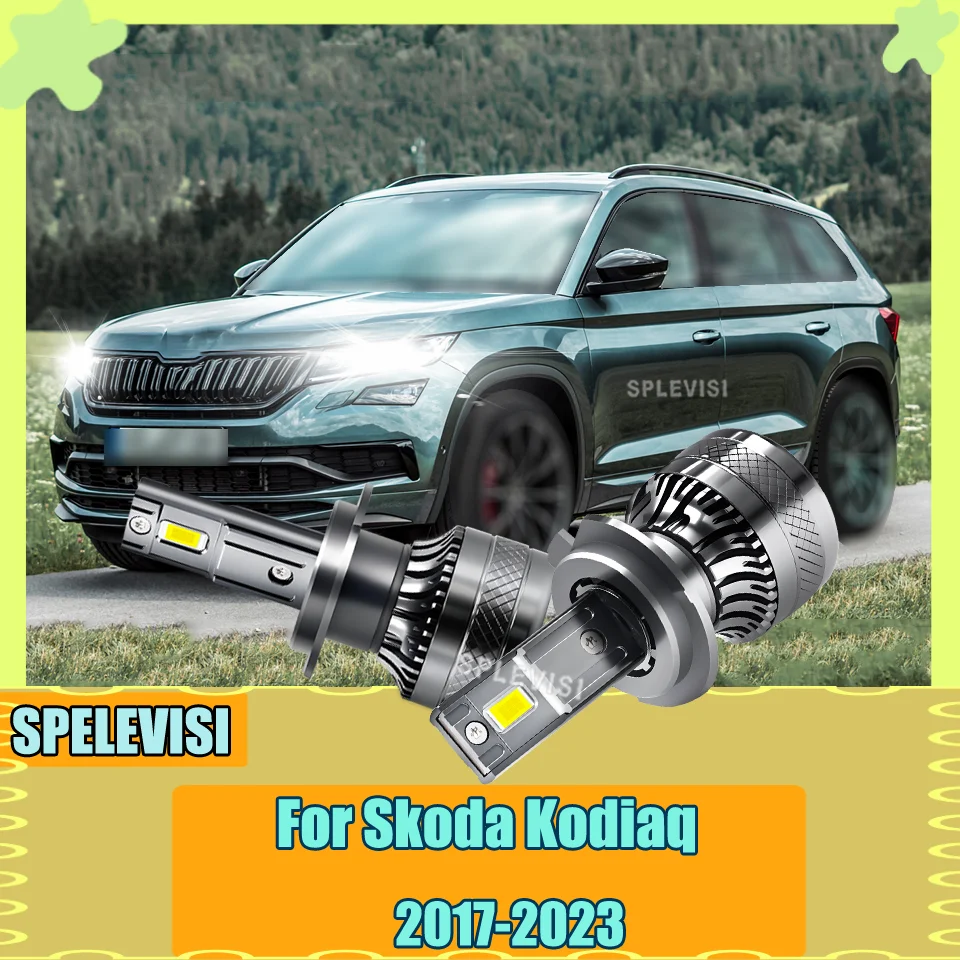 

Newest Arrival Led Car Headlight High Power Turbo Lamp H7 6000K Light Bulbs For Skoda Kodiaq 2017 2018 2019 2020 2021 2022 2023