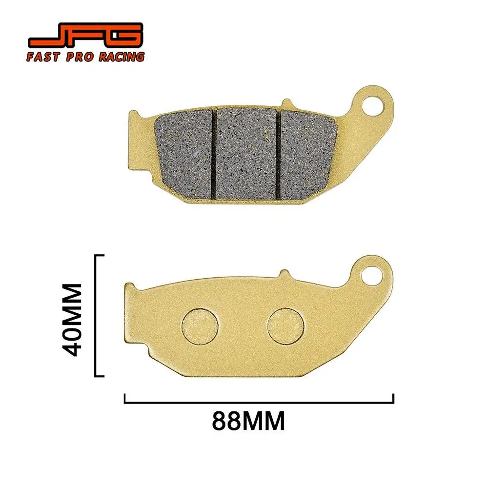 Brake Pads 1 Pair Front Rear Disc Brake Pads Motorcycle Accessories For HONDA Grom MSX 125 MSX125 2014 2015 2017-2020 Dirt Bike