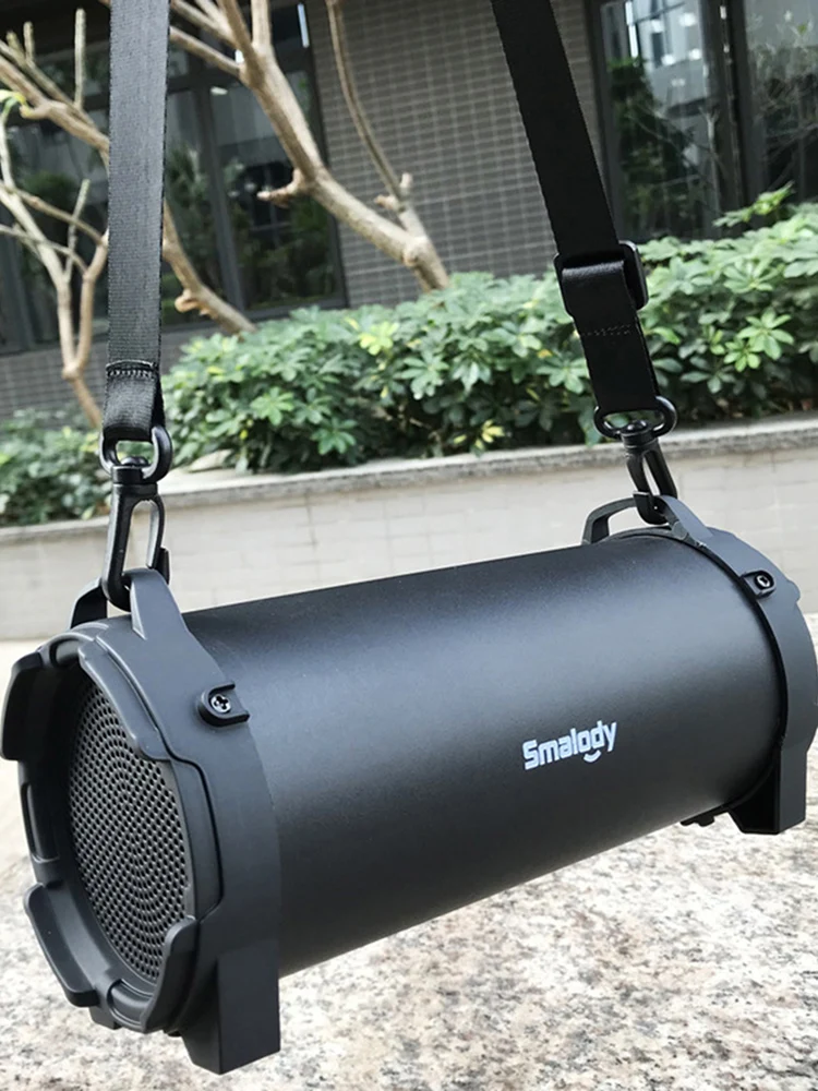 

Портативная беспроводная колонка с USB-зарядкой, 5 часов работы, громкий звук, Bluetooth-колонка с входом 3.5 мм AUX, портами MP3/USB