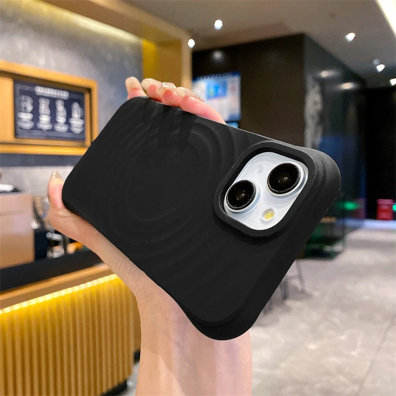 Popular Color Boyang Plain Phone Case for iPhone 15 14 Plus 13 12 11 Pro Max Matte Liquid Silicone Shockproof Back Cover Funda