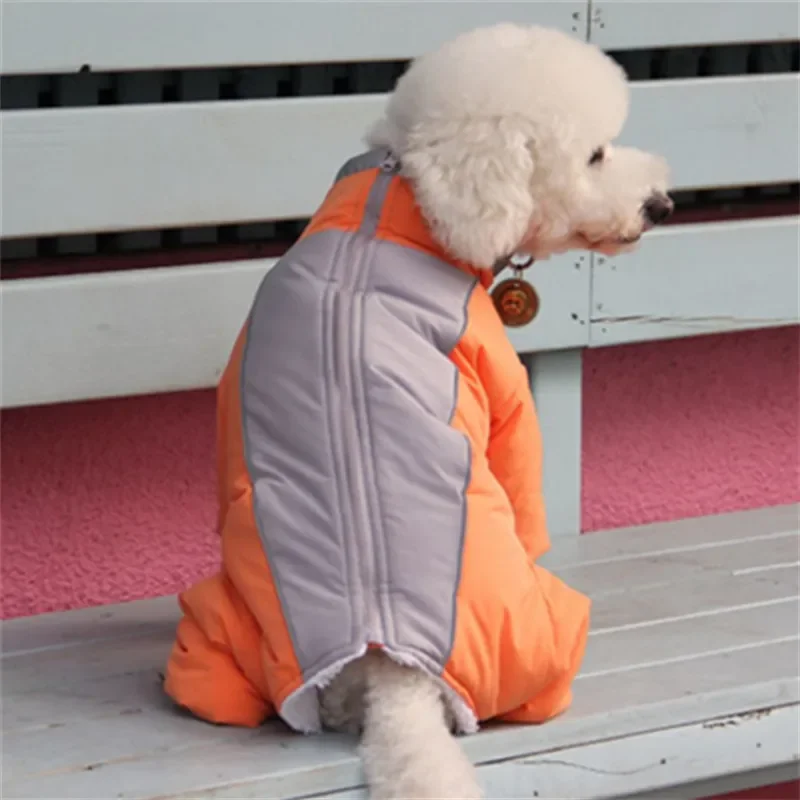 Girl Dog Clothing Winter Boy Dog Jumpsuit Female Pet Costume Rompers Warm Dog Clothes Puppy Yorkie Pomeranian Poodle Apparel