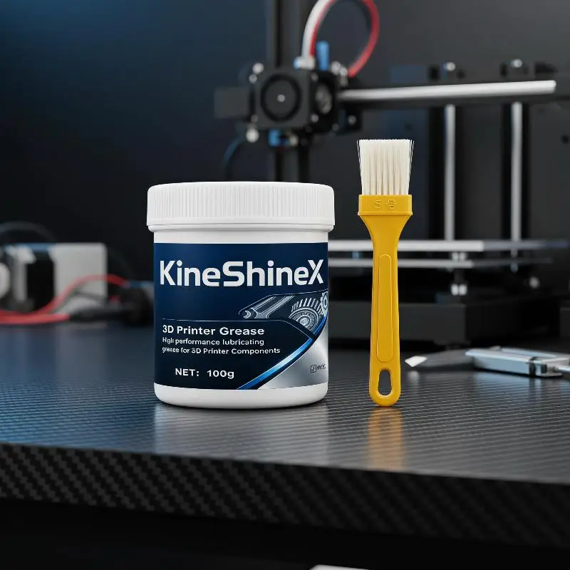 Premium 3D Printer Grease For Z Axis Screws Rails Low Noise Lubricant Fits Ender 3 Bambu Lab Prusa Voron 100g With Brush