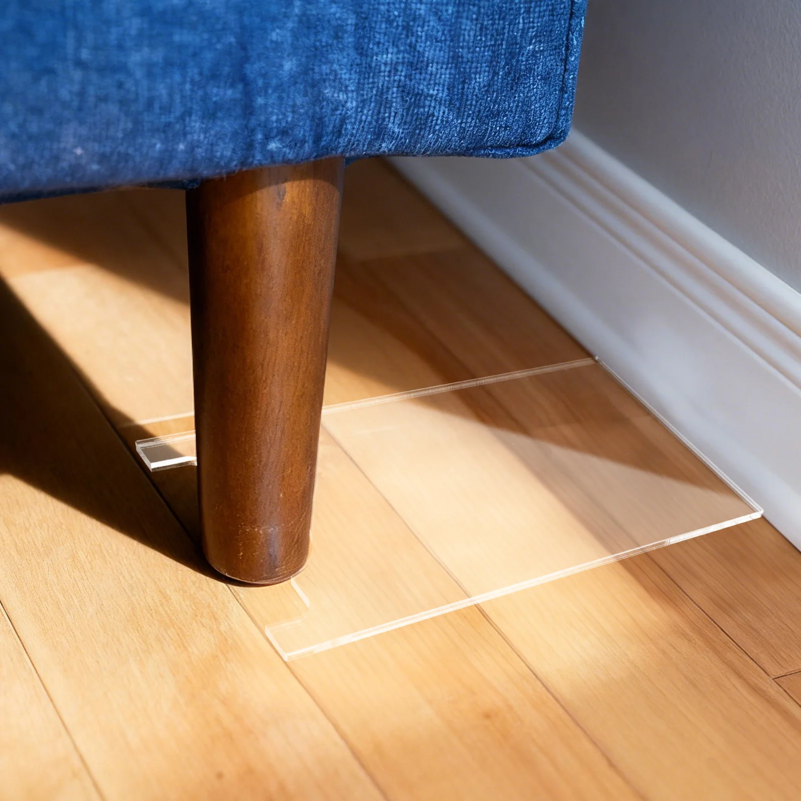 

1Set Transparent Furniture Wall Spacer 5mm Thick Couch Bed Stopper Fire Safety Wall Protector Prevents Heat Damage and Saves