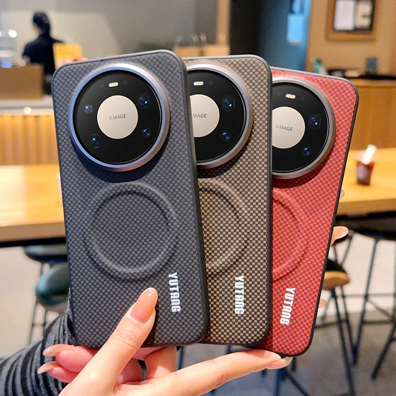 

Fashion Phone Case For HuaWei Mate 80 Pro Max Magnetic PC Hard Shell Protection Shockproof For HuaWei Mate 70 Pro Back Cover