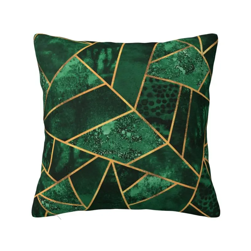 Abstract Geometric Lines Art Throw Pillow Case 50*50cm Sofa Cushion Cover Velvet Polyester Pillowcase Double-sided Printing