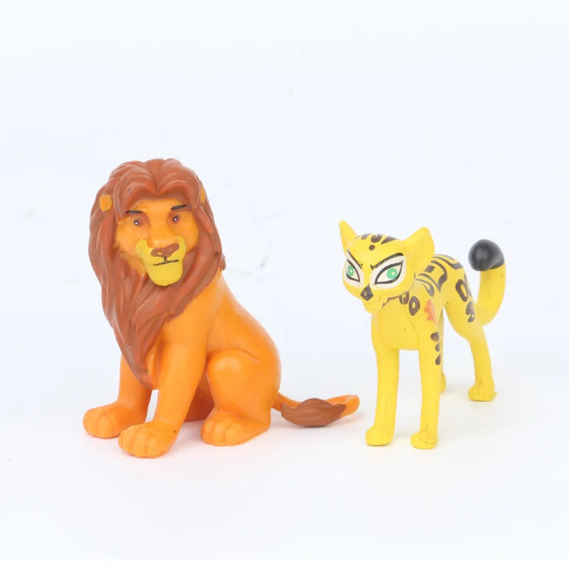 Disney The Lion Guard King Kion Simba ПВХ Высококачественные Фигурки Bunga Beshte Fuli Ono Фигурки Кукла Игрушка 4-6 см 12 шт./компл.