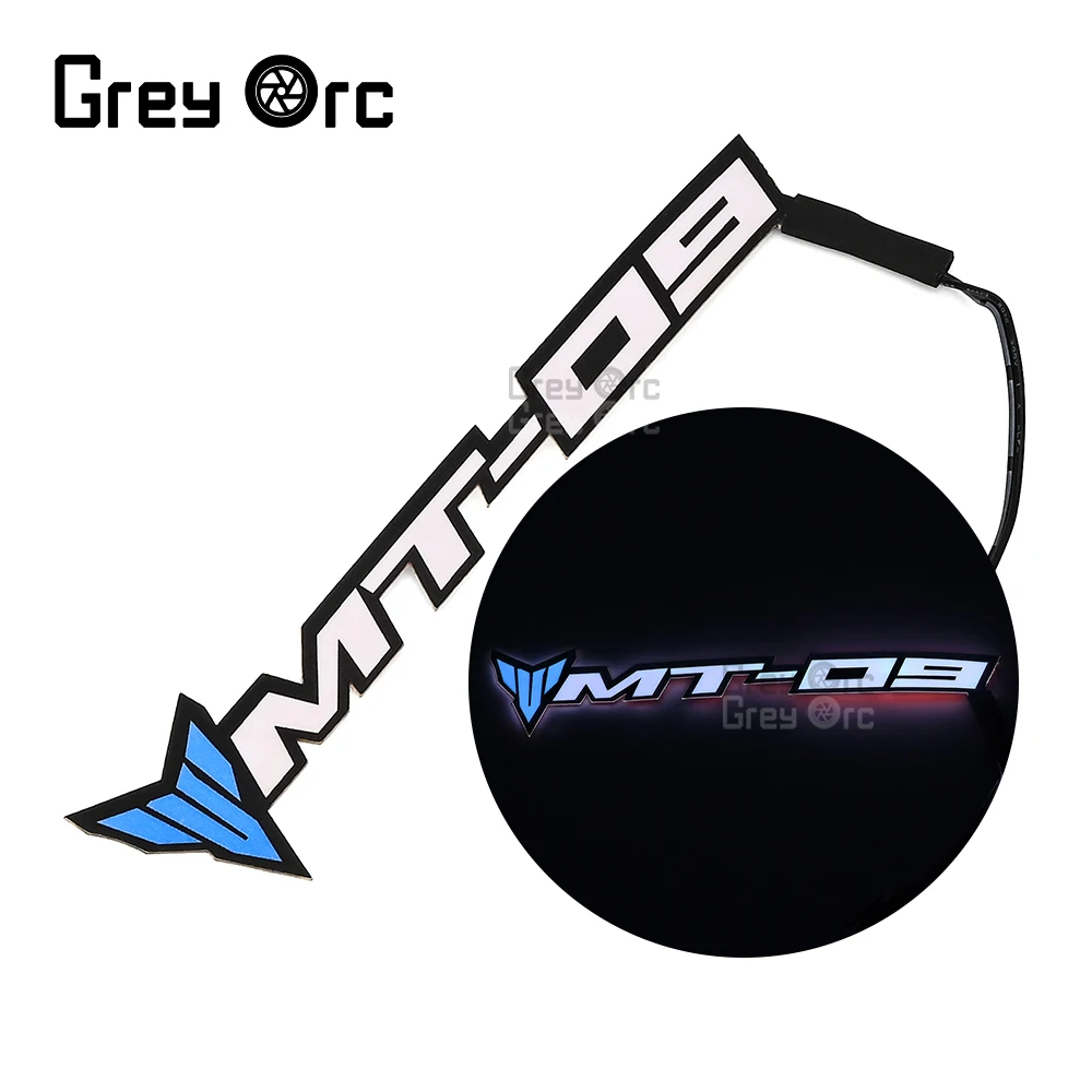 LED ليلة ركوب الضوء البارد لياماها MT-09 MT09 MT 09 MT9 إشارة طقم عصري وامض شريط مضيئة ملصق #1