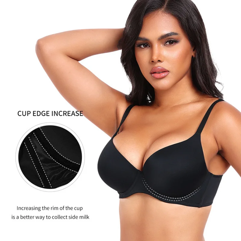 

Women's Plus Size Push-Up Underwire BraBCDECup