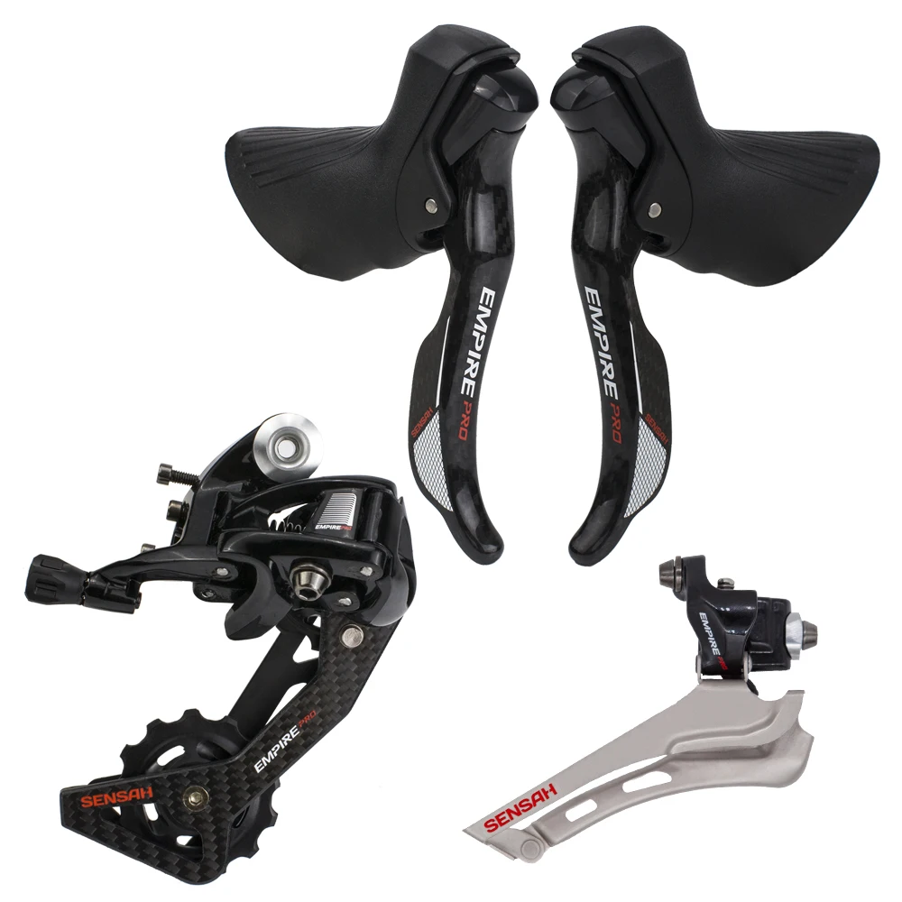 SENSAH EMPIRE PRO 2x12 Speed, 24s Road Groupset 4 Kit Carbon Fiber