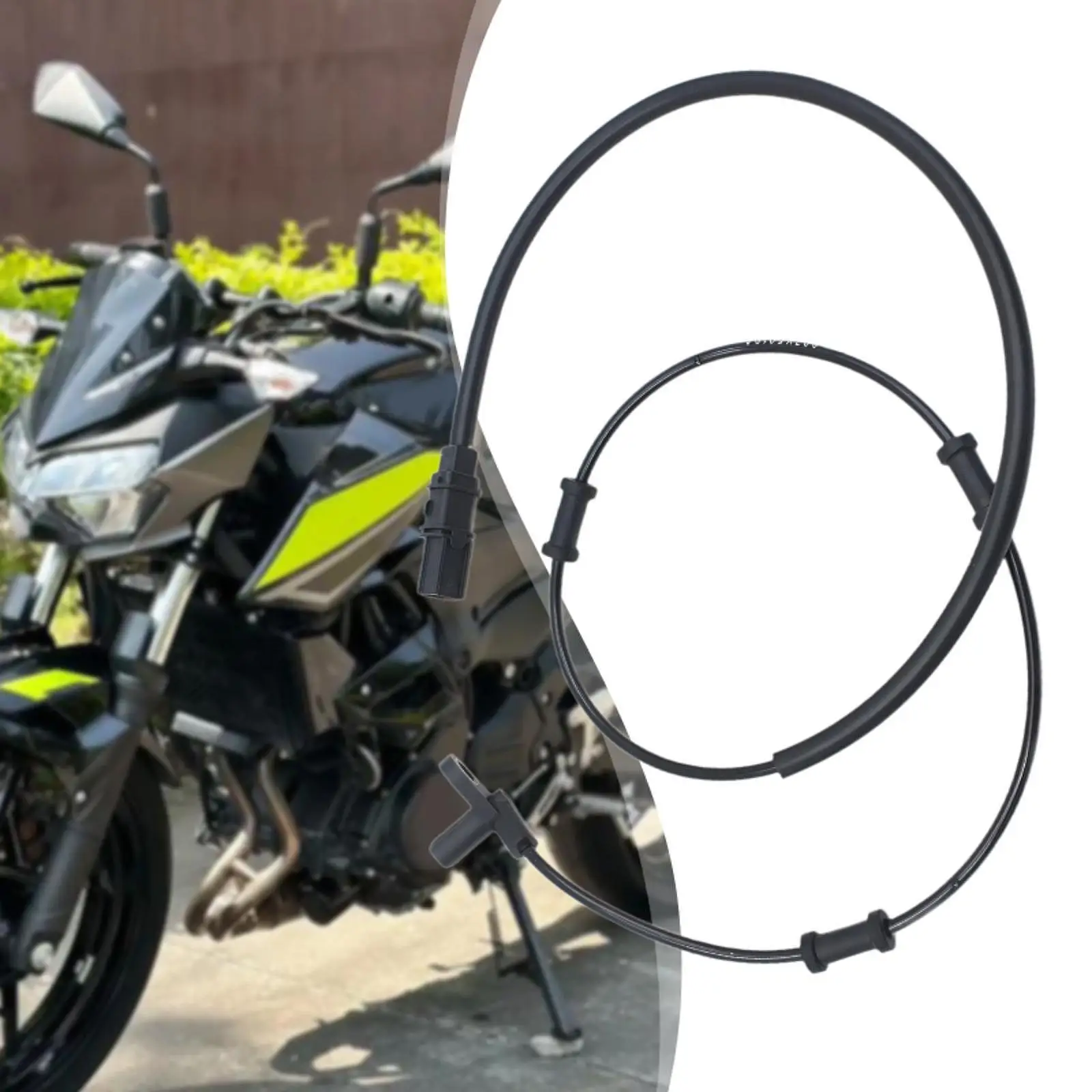 

PP Wheel Speed Sensing Replacement Accessory Easy Installation Anti Lock Brake Speed Sensing Upgrade for Ninja400 Z400