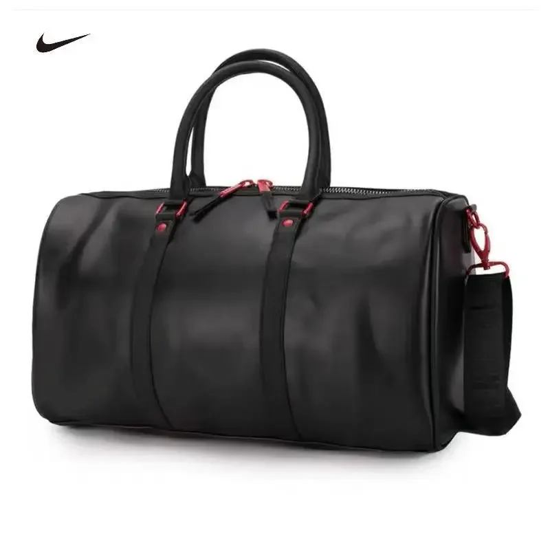 Nike Unisex Sports Duffle Bag, Large Capacity Multi-pocket Travel Gym Training Outdoor Luggage Bag JD2343014AD-001