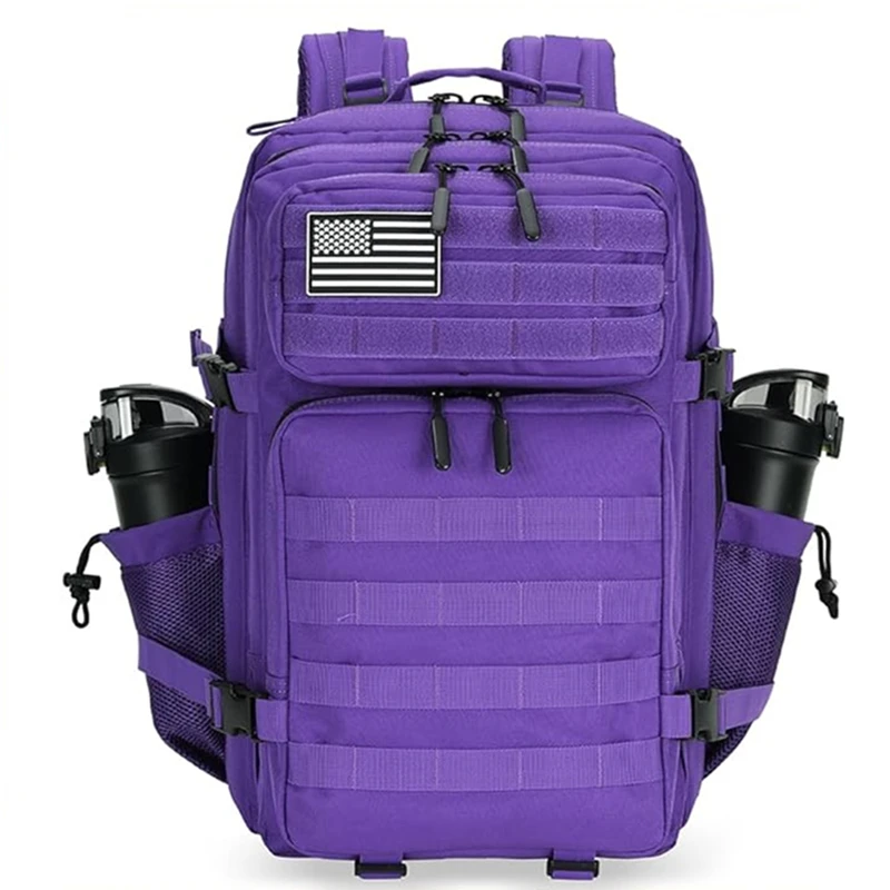 45L Tactical Backpack 3P Bag 3 Days Assault Outdoor Backpack Waterproof Climbing Rucksack Camping Hiking Hunting Mochila Bag