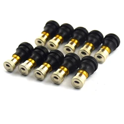 Pack of 10 Valve Stem Mountain Bike Supplies Tire Caps Sleeve Multipurpose Leak-proof Waterproof Scooter Accessories