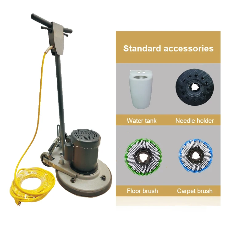 GS-17B 2HP Stone Renovation Machine 17 Inch High Efficiency Single Disc Scrubber Floor Polishing Machine