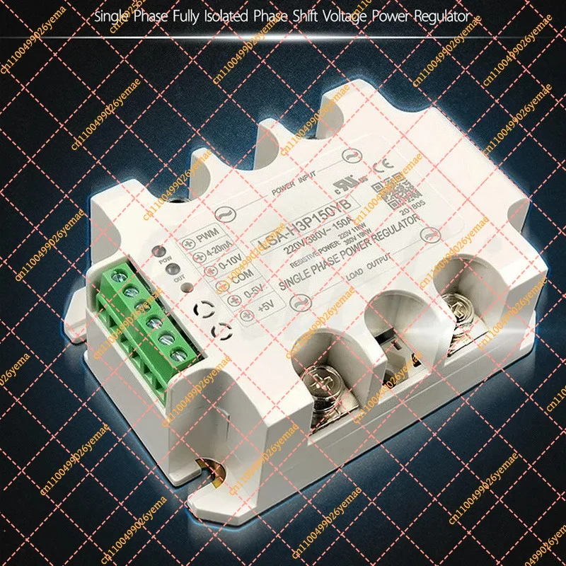 

For Single-Phase AC Voltage Regulator - High-Power Fully Isolated Thyristor Controller for Dimming & Heating