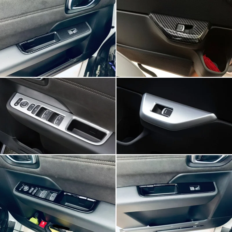 

For Honda Stepwgn Spada Air RP6 RP7 RP8 2022-2024 RHD Interior Accessories Door Armrest Window Switch Control Protection Panel