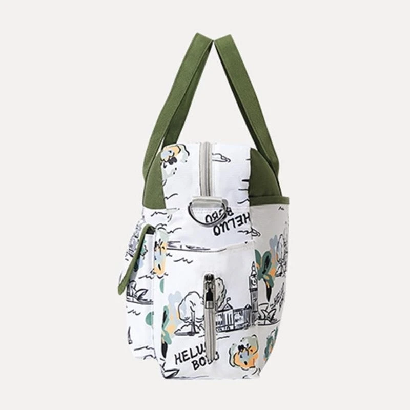 Stylish Watertight Diaper Bag with Multiple Compartments for Modern Parents 425F