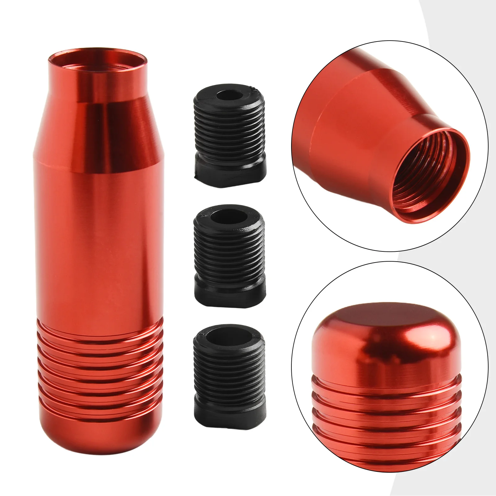 

Ручка переключения передач для транспортных средств с механической и автоматической коробкой передач длиной 8 5 см с 3 адаптерами, подходит для 5 и 6 скоростей