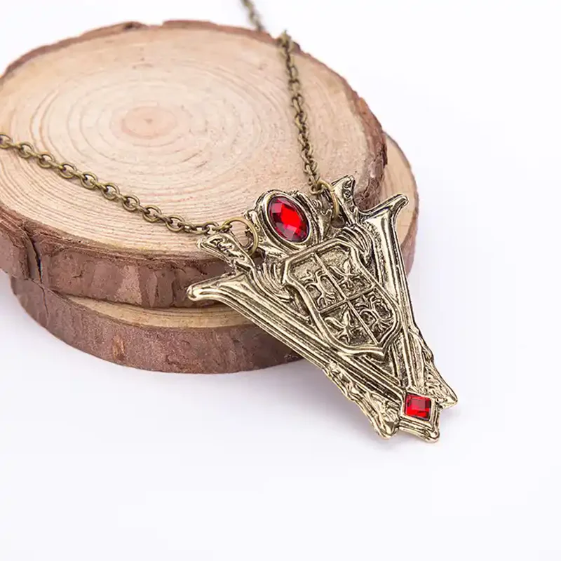 Women Cosplay Necklace Props Movie Twilight Theme Rosalie Same Design New Moon Crest Volturi Charms Necklaces Jewelry Part Acces