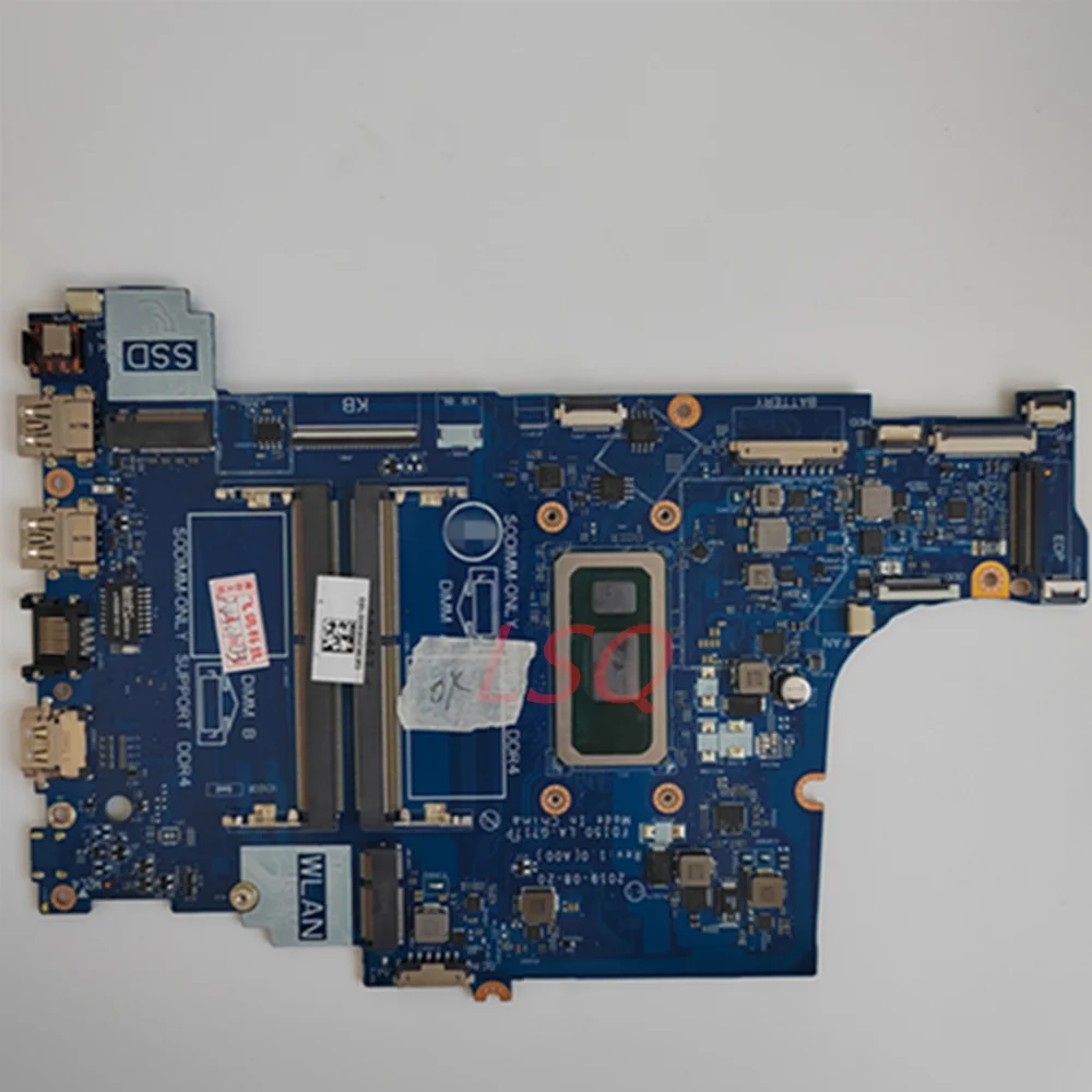 LA-G717P For Dell Latitude 3490 Laptop Motherboard With CPU i3 i5  CN-0P43V7 P43V7 06FMPV 6FMPV 100% Test OK