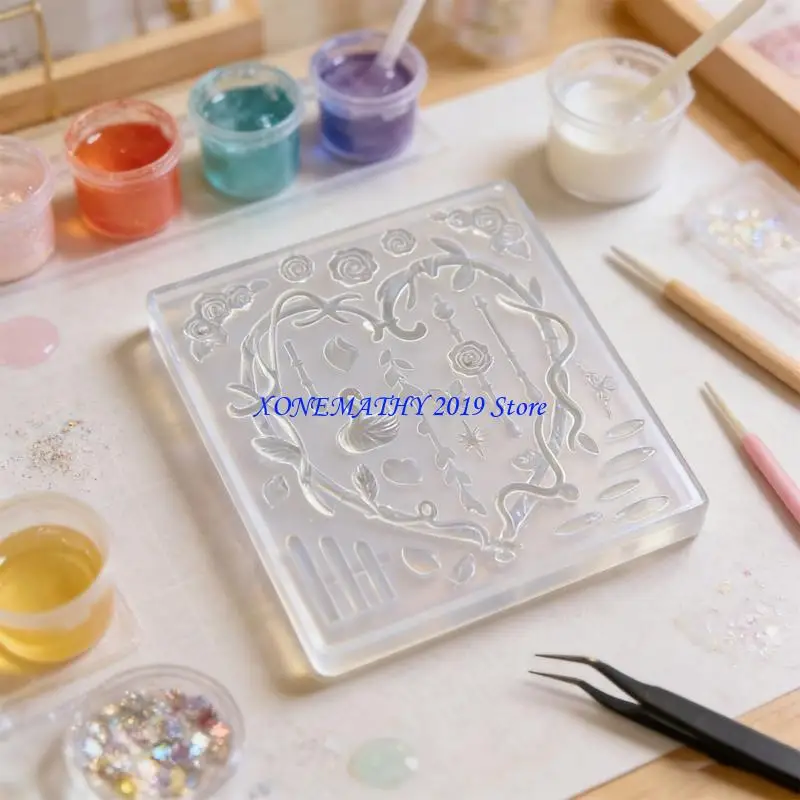 F42F Artistic Cygnus Silicone Mould For DIY Crafts And Baking Decoration