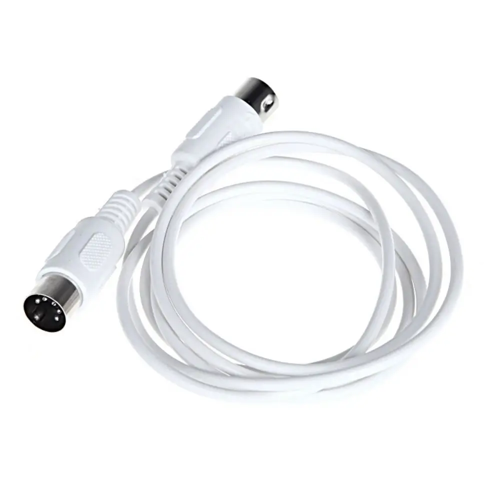 

Male To Male MIDI Cable 5-Pin DIN Plug Multiple Lengths MIDI Extension Cable Copper Music Gear Din-5pin M/M Cable Adapter